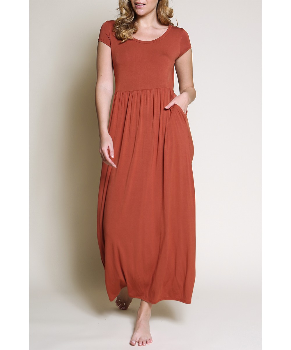 Bamboo babydoll long dress